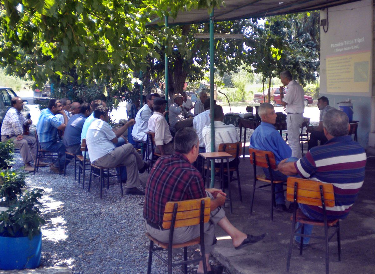 Söke\'nin Köylerinde Tarımsal Bilgilendirme Toplantıları Devam Ediyor