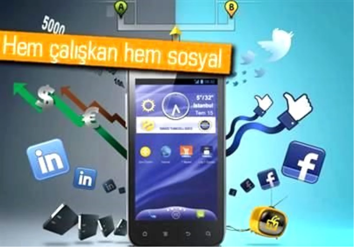 Turkcell\'den Yeni Akıllı Telefon: Maxipro5