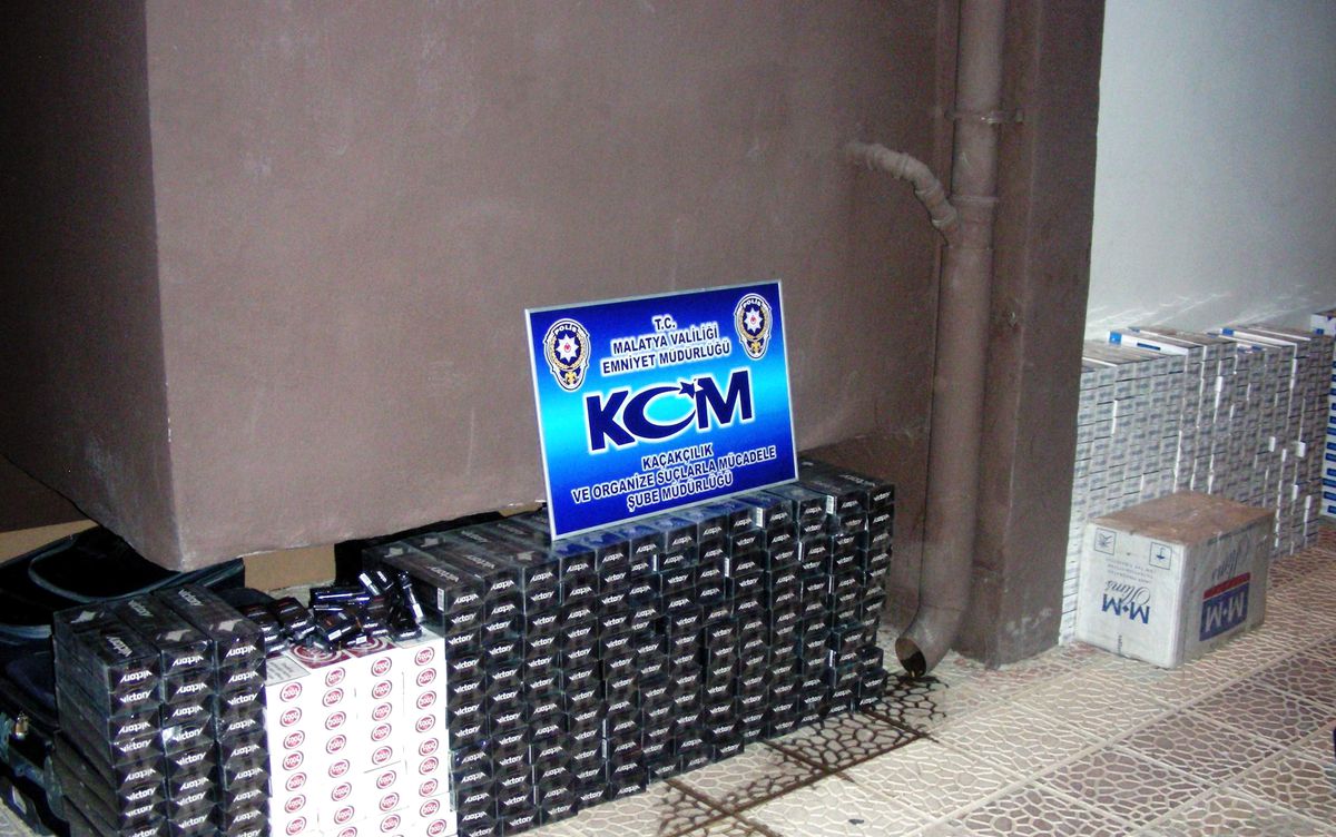 36 Bin Paket Kaçak Sigara Ele Geçirildi