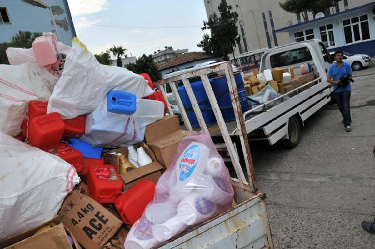 Adana\'da Sahte Deterjan Operasyonu