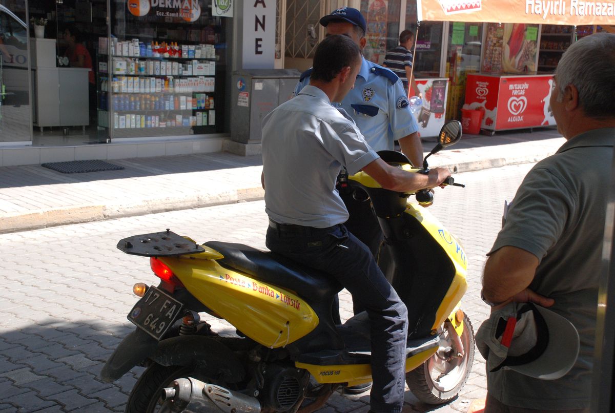 Biga\'da Motorsiklet Denetimleri Arttı