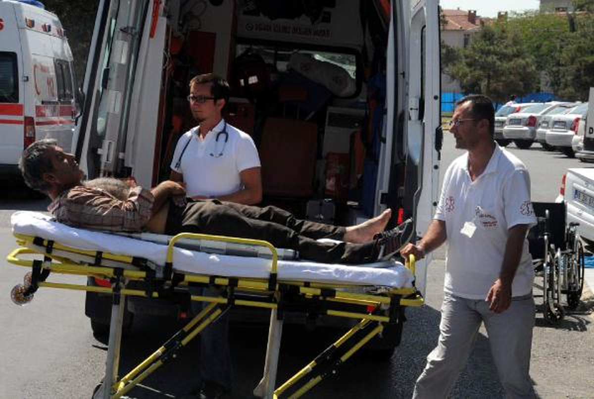 İnşaatta Yüksekten Düşen İşçi Yaralandı