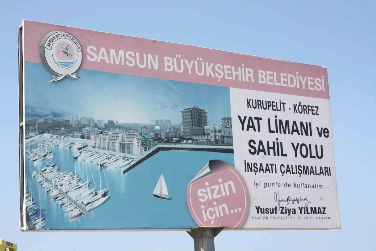 Kurupelit Yat Limanı İnşaatı Devam Ediyor