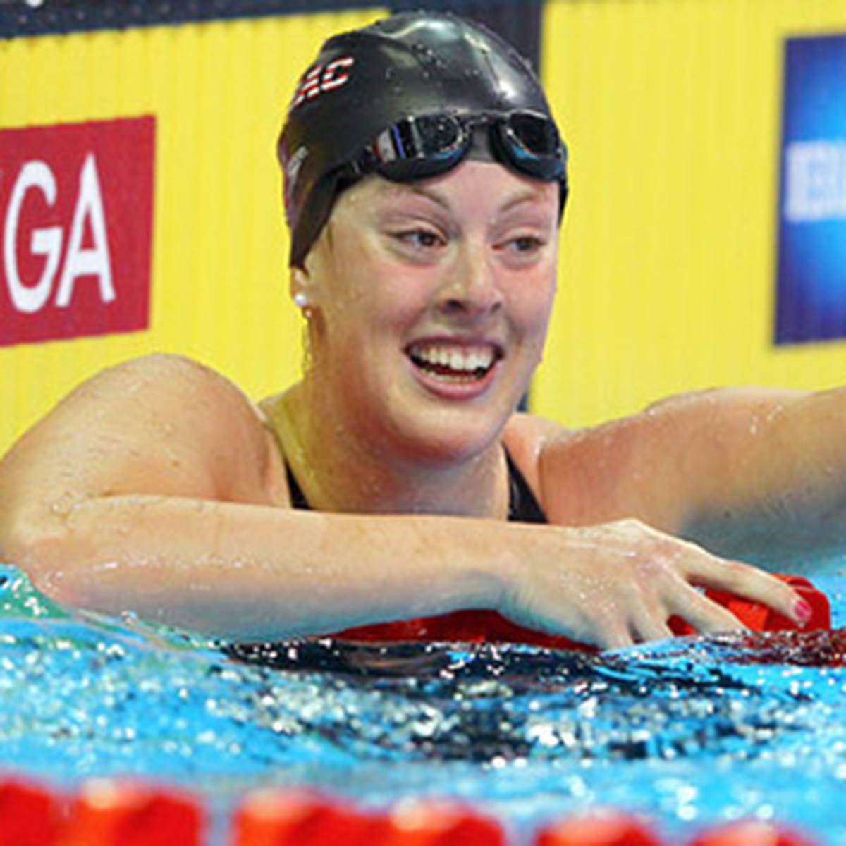Londra Olimpiyatları\'nda Yüzmede Kadınlar 200 Metre Serbest Finalinde, ABD\'li Allison Schmitt...