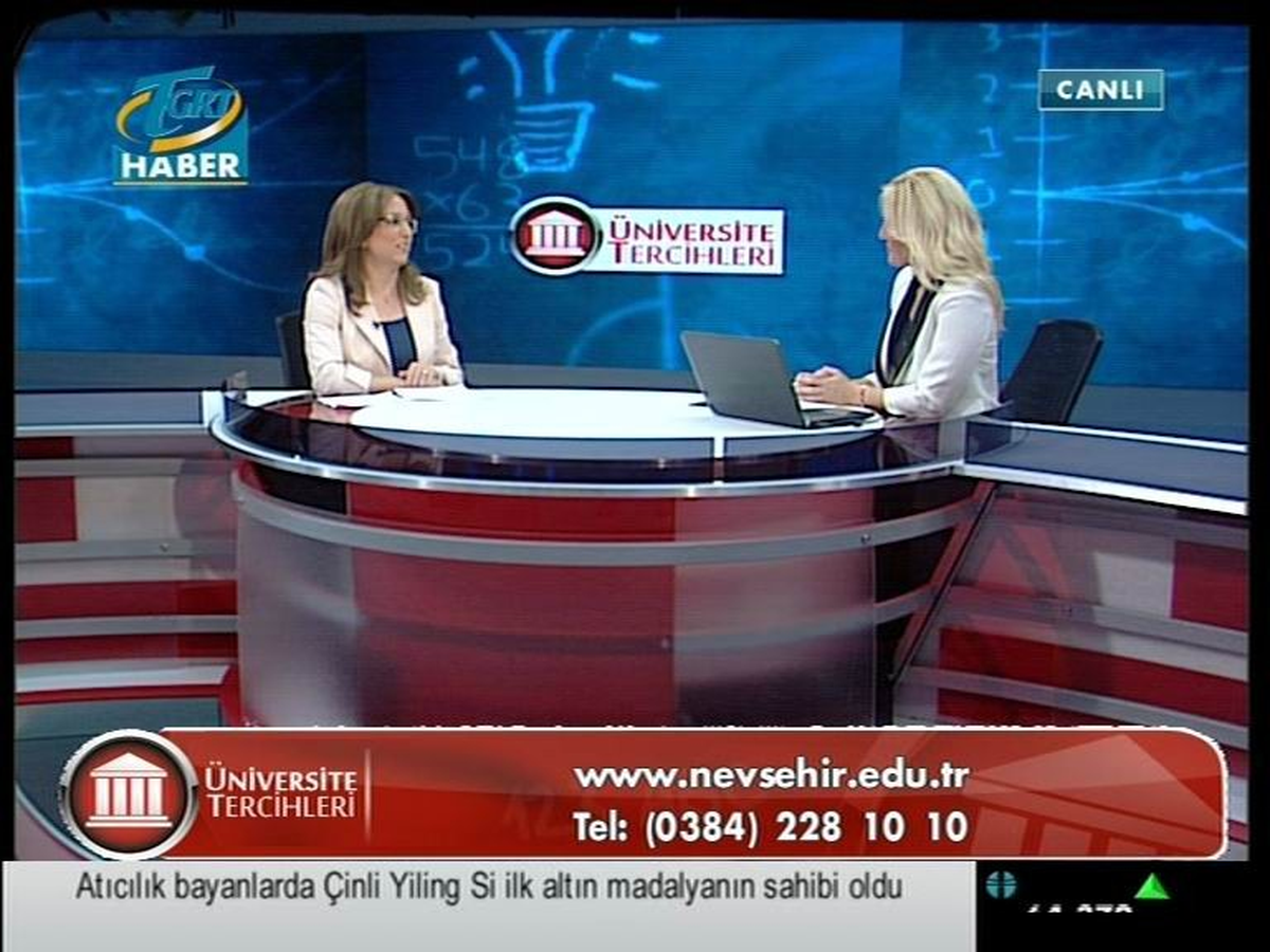 Neü Rektörü Kılıç Tv Programında Neü\'yü Tanıttı