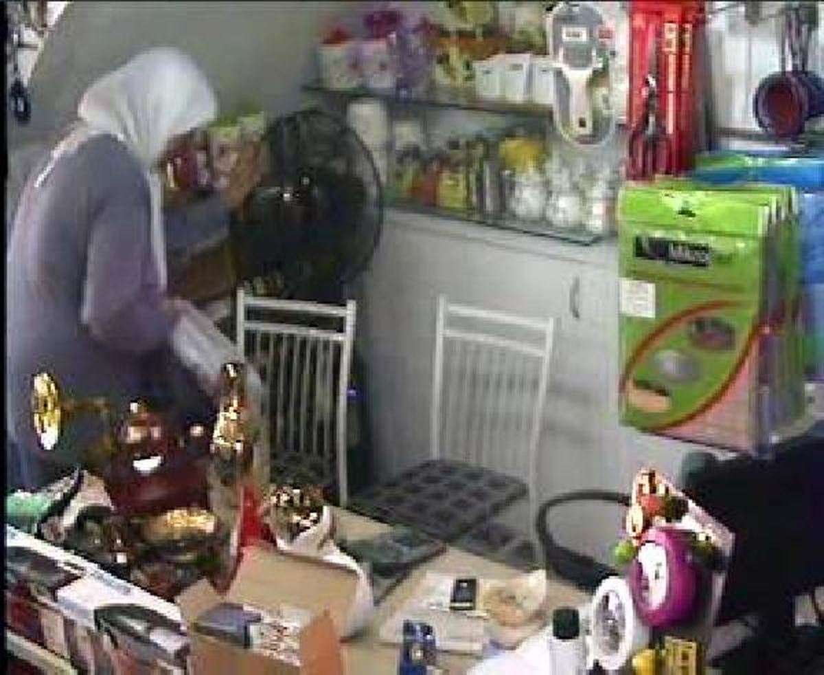 Serinlerken Para Dolu Çantayı Çalan Kadın Kameraya Yakalandı