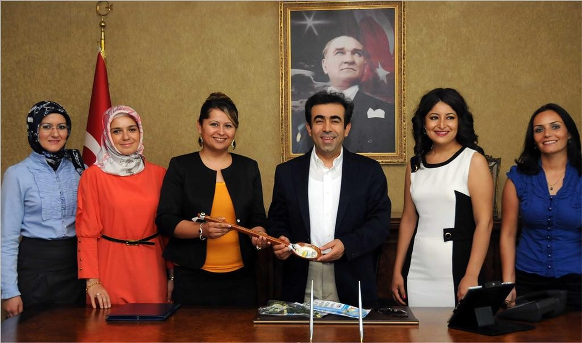 Silifke Girişimci Kadınlarından Güzeloğlu\'na Ziyaret