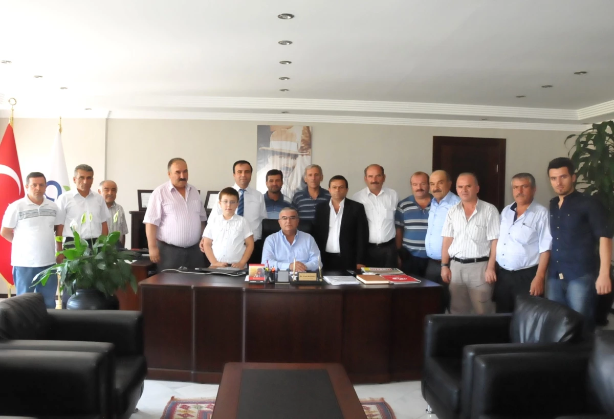 Tokat Sulusaraylılar Derneği\'nden Başkan Baysan\'a Ziyaret