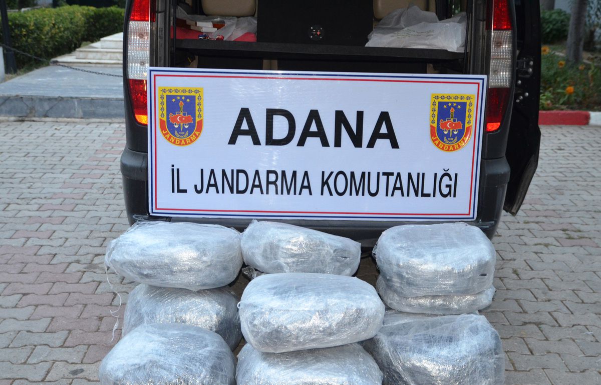 Adana\'da 74 Kilo Esrar Ele Geçirildi
