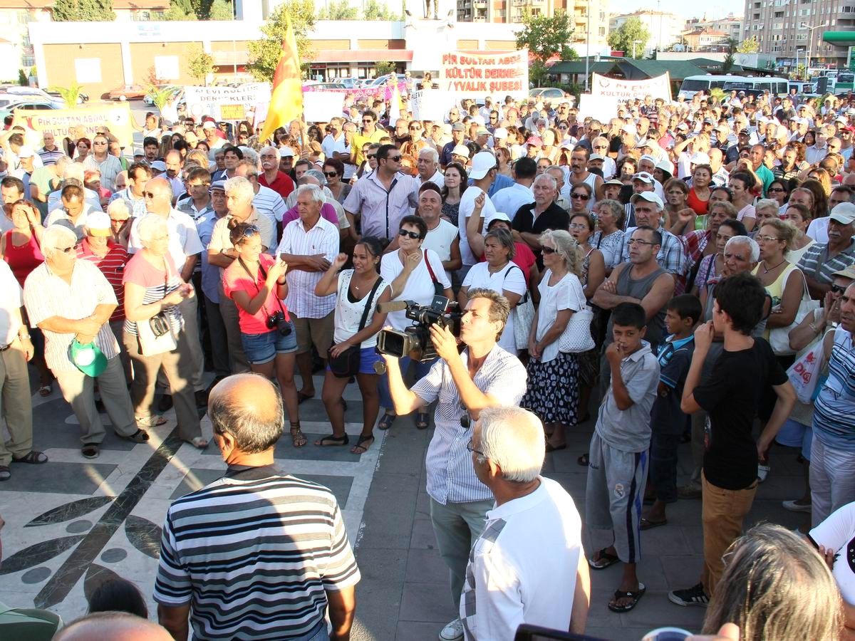 Balıkesir\'de Aleviler Eylem Yaptı