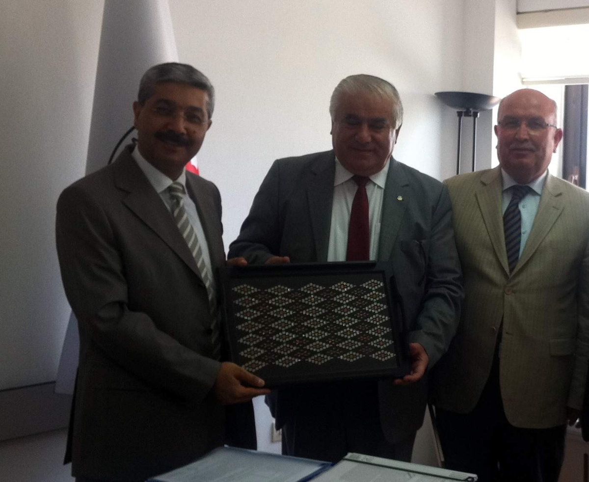 Bartın Heyetinden Bilim Sanayi ve Teknoloji Müsteşar Yardımcısına Ziyaret