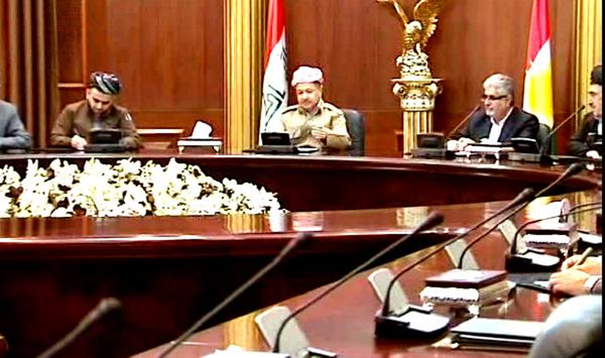 Barzani Kürt Liderleri Topladı