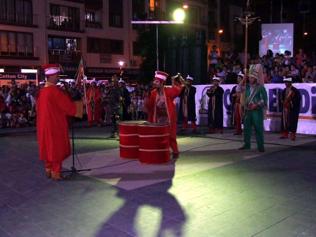 Çan\'da Mehter Gösterisi