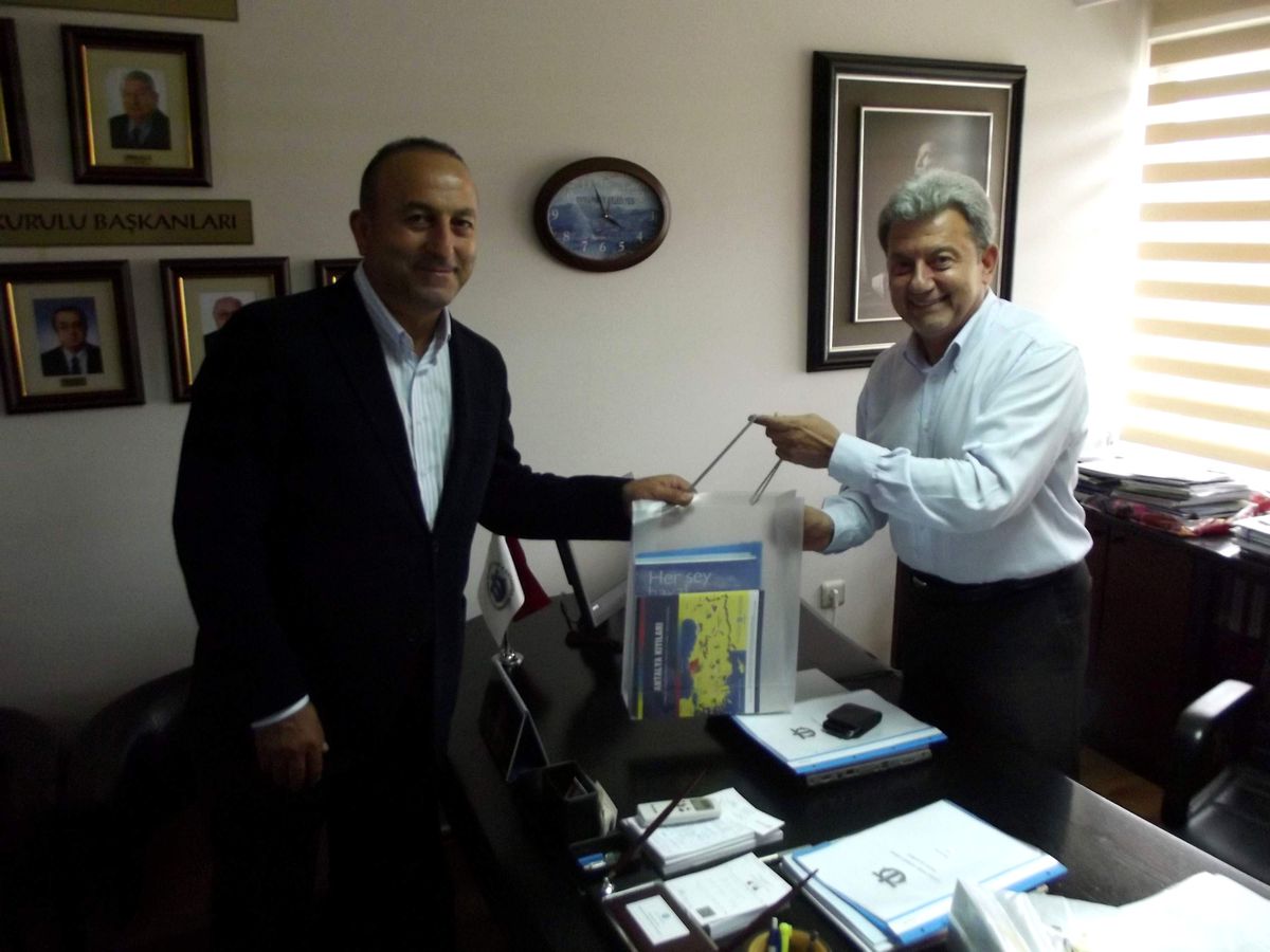 Çavuşoğlu\'ndan Dto\'ya Ziyaret