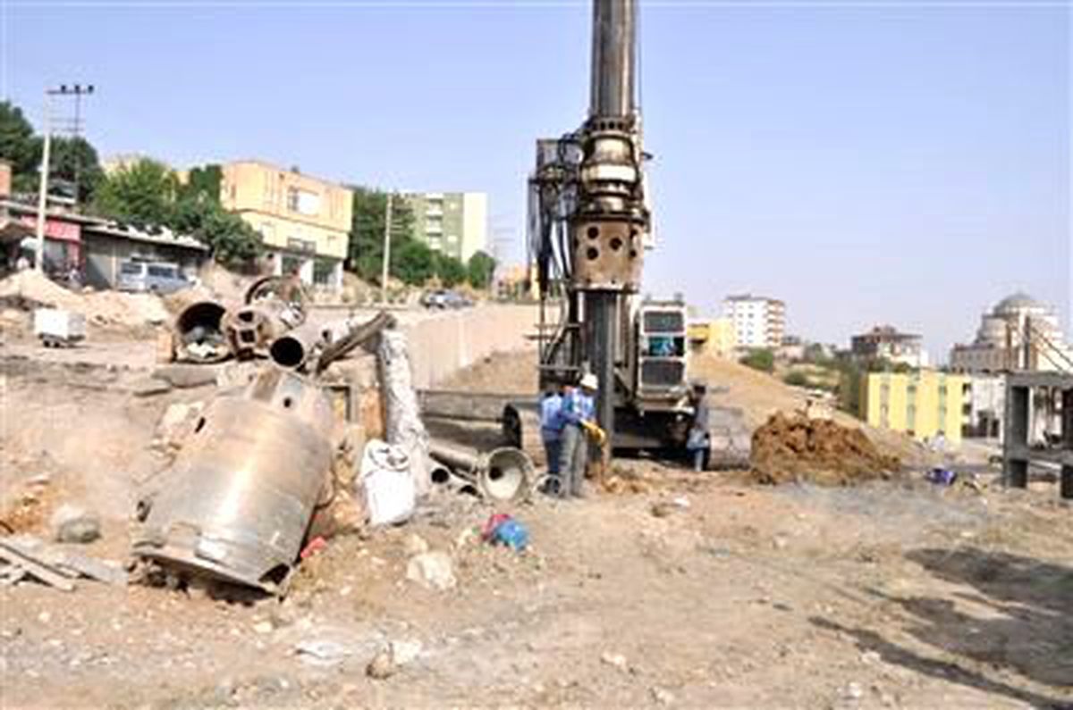 Cizre Caddesi\'nde Yol Çalışması