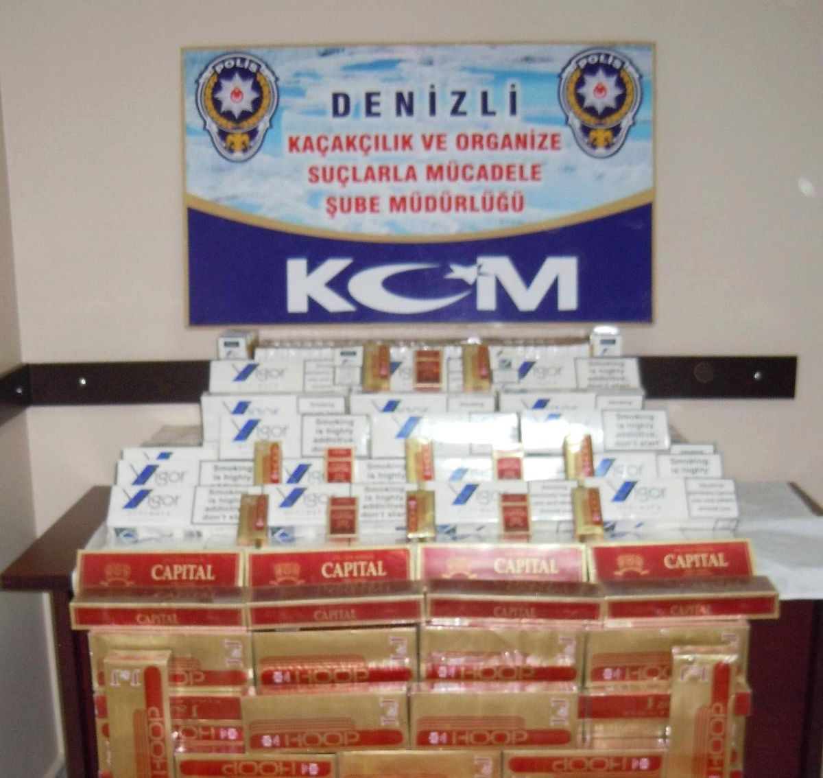 Denizli\'de 29 Bin Paket Kaçak Sigara Ele Geçirildi