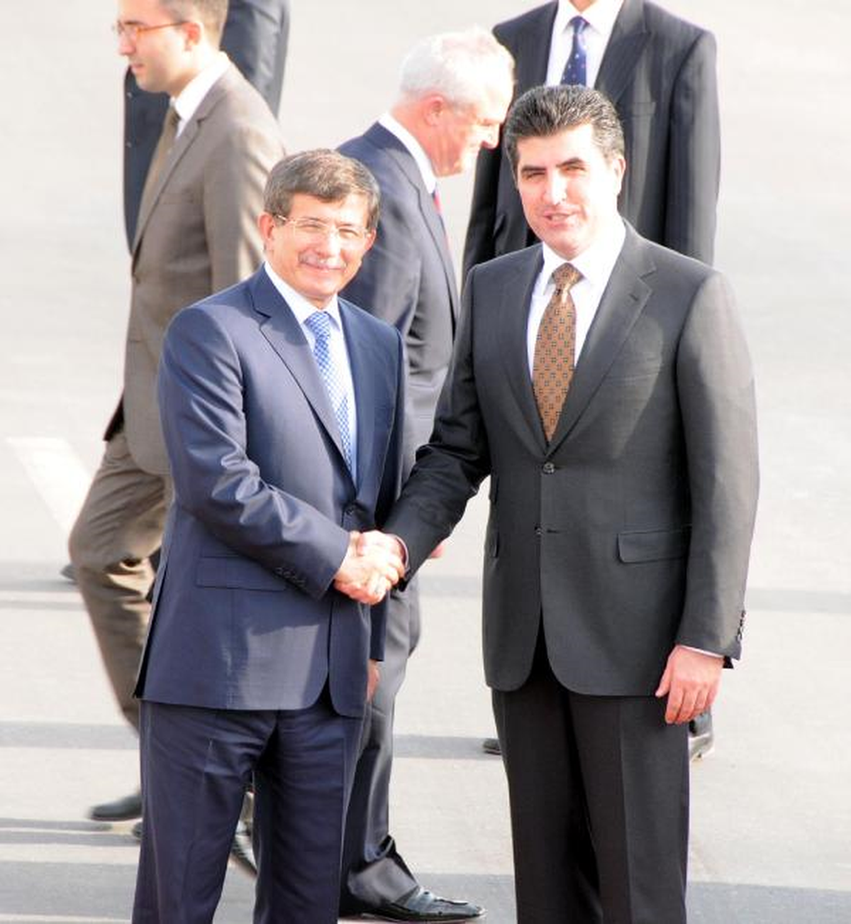 Dışişleri Bakanı Davutoğlu, Erbil\'de