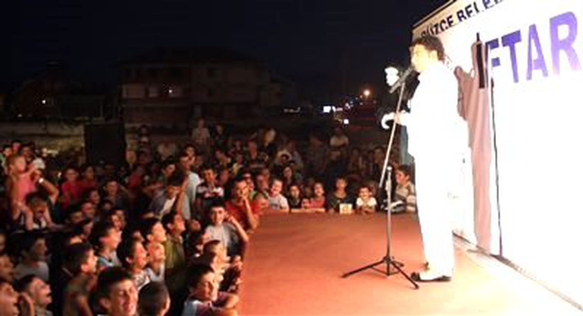 Düzceli Çocuklar Ramazan Gecelerini Eğlenceli Geçiriyor