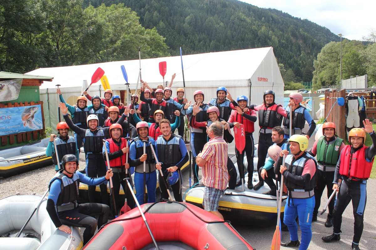 Orduspor Rafting Yaptı, Futbolcular Çocuklar Gibi Eğlendi
