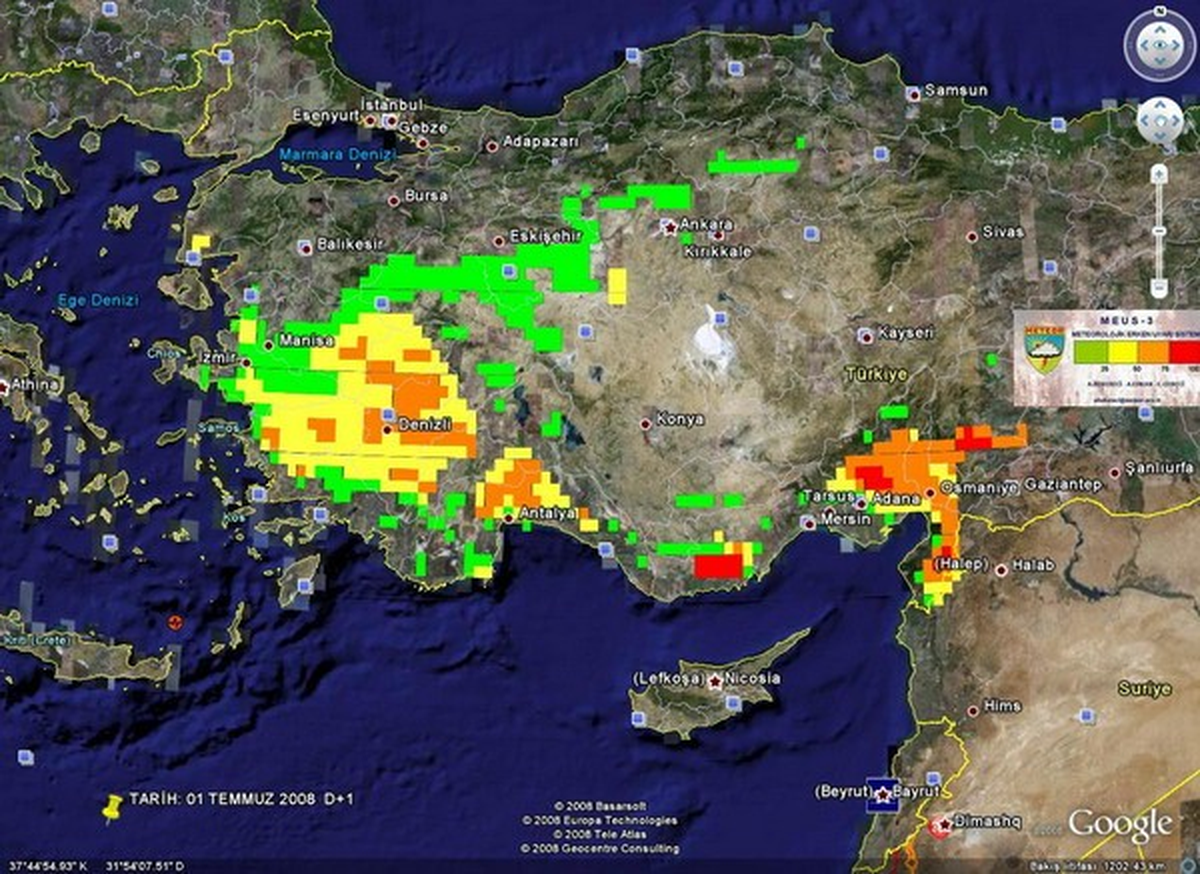 Orman Yangınlarıyla Mücadelede Meteorolojik Erken Uyarı Sistemi Dönemi