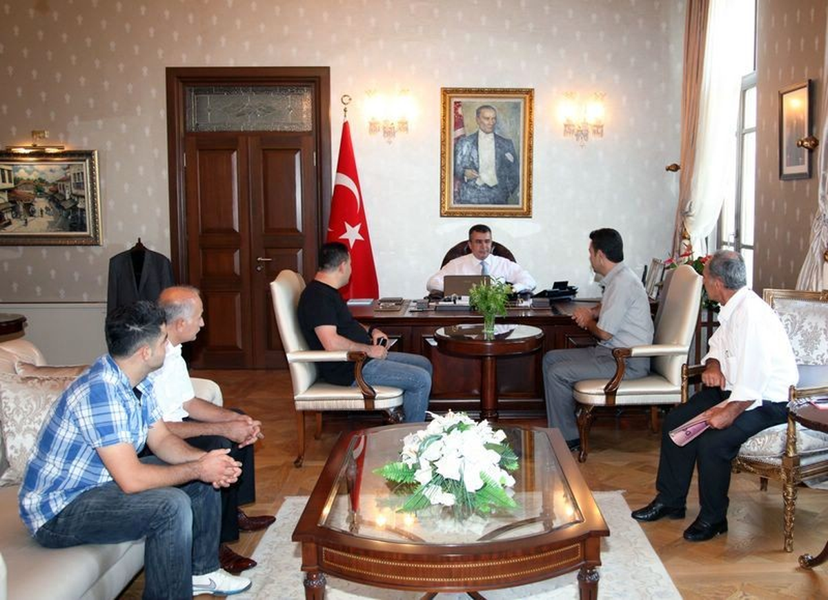 Türkiye Tabiatını Koruma Derneği\'nden Vali Lekesiz\'e Ziyaret