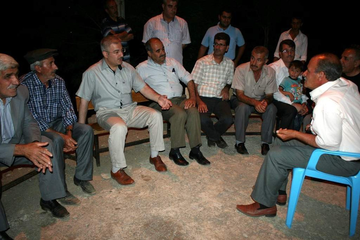 Yetiş, Sincik\'in Köylerini Ziyaret Etti