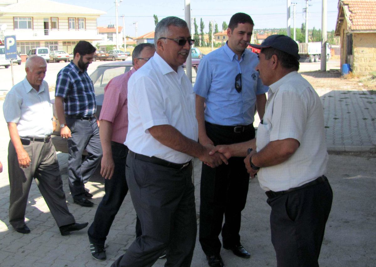 Ak Partili Yerlikaya\'dan Bozkır\'a Ziyaret
