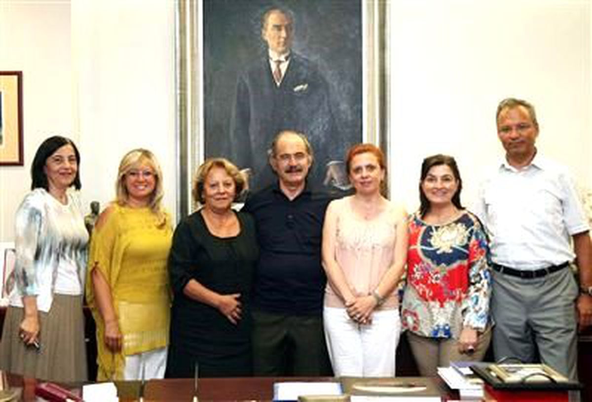 Alzheimer Derneği\'nden Başkan Büyükerşen\'e Ziyaret