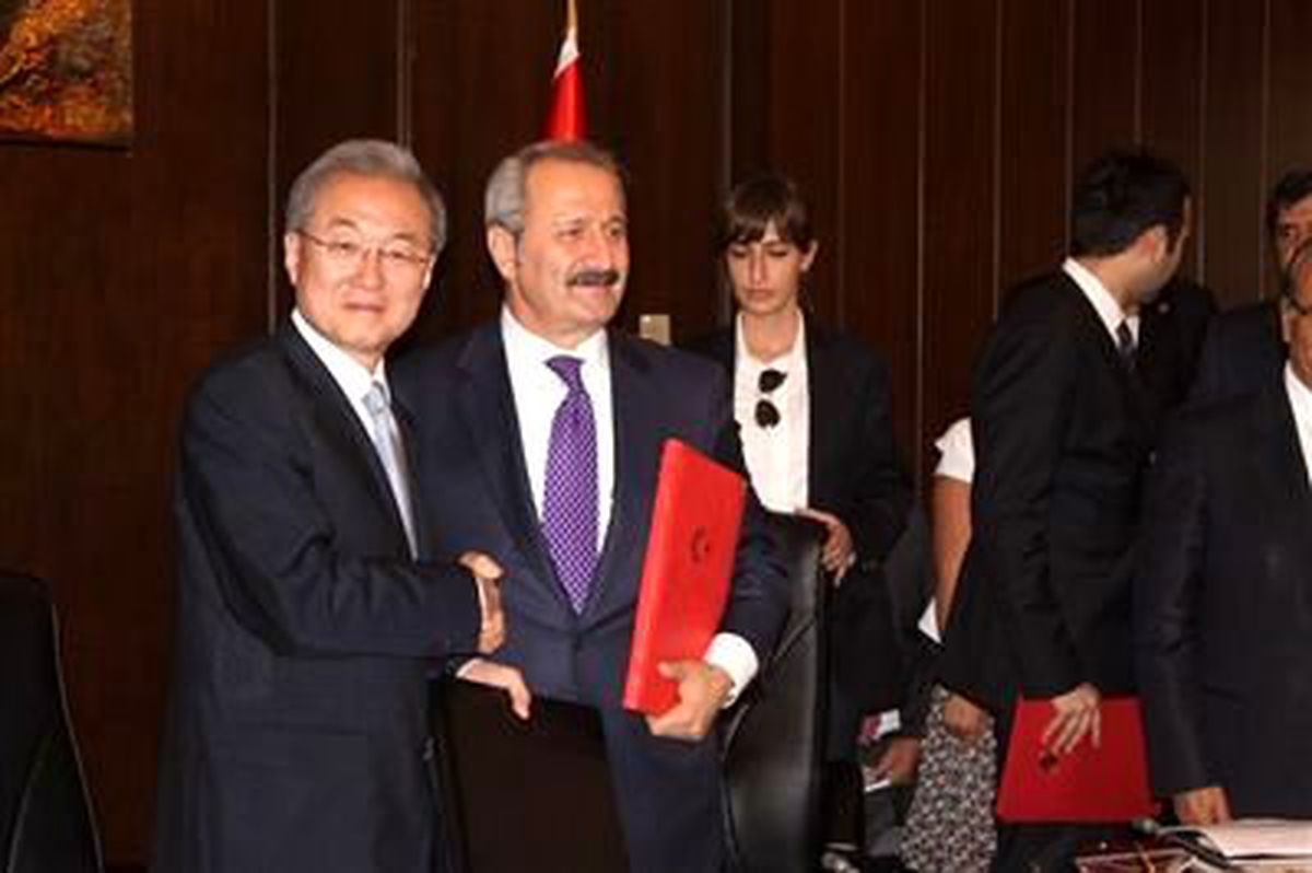 Bakan Çağlayan, Güney Kore Ticaret Bakanı Bark Onuruna Akşam Yemeği Verdi