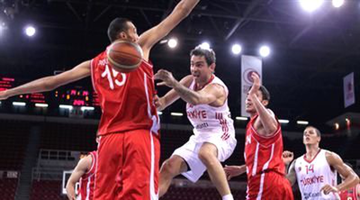 Basketbol: Hazırlık Maçı -Türkiye: 102 - İran: 74