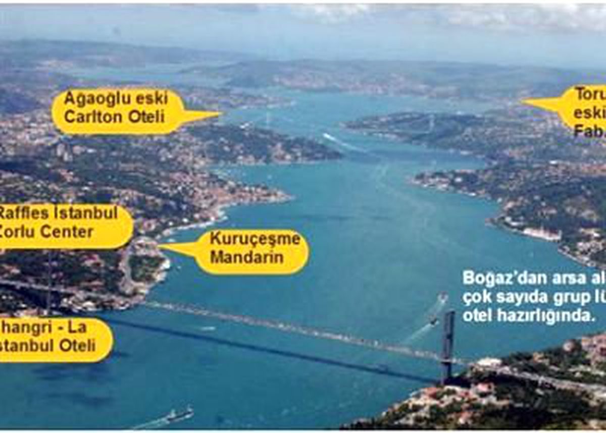 Boğaz\'a 38 Bin Metrekarelik Lüks Yelpaze Geliyor