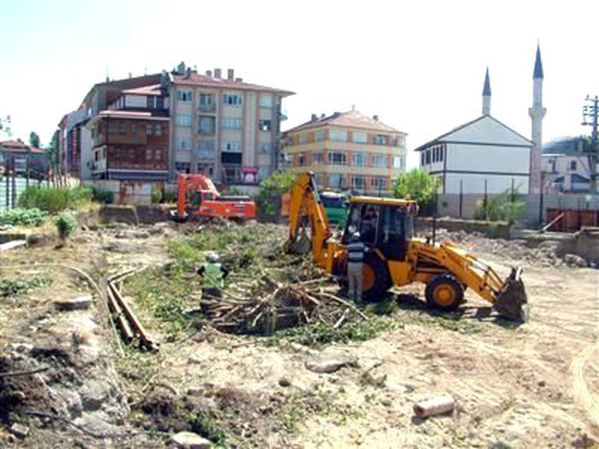 Bolu\'da Kültür Park Çalışmaları Yeniden Başladı