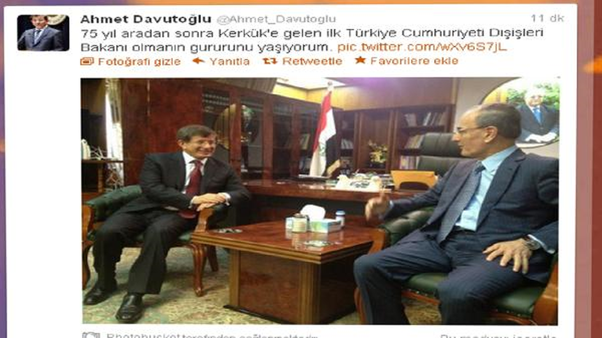 Davutoğlu Gururunu Twitter\'da Paylaştı
