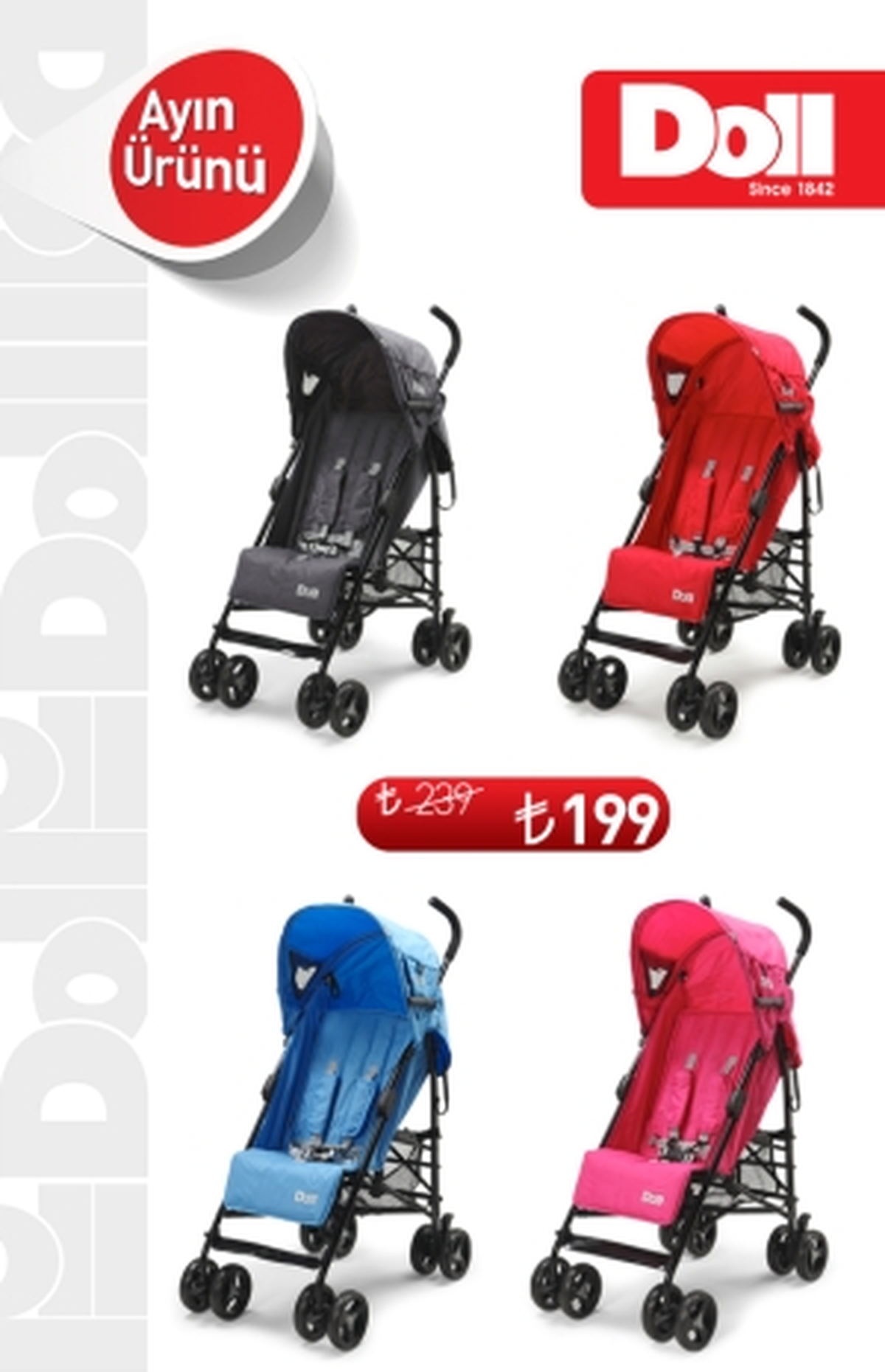 Doll Baston Puset Axio ile Gezmeye Hazır Mısınız?