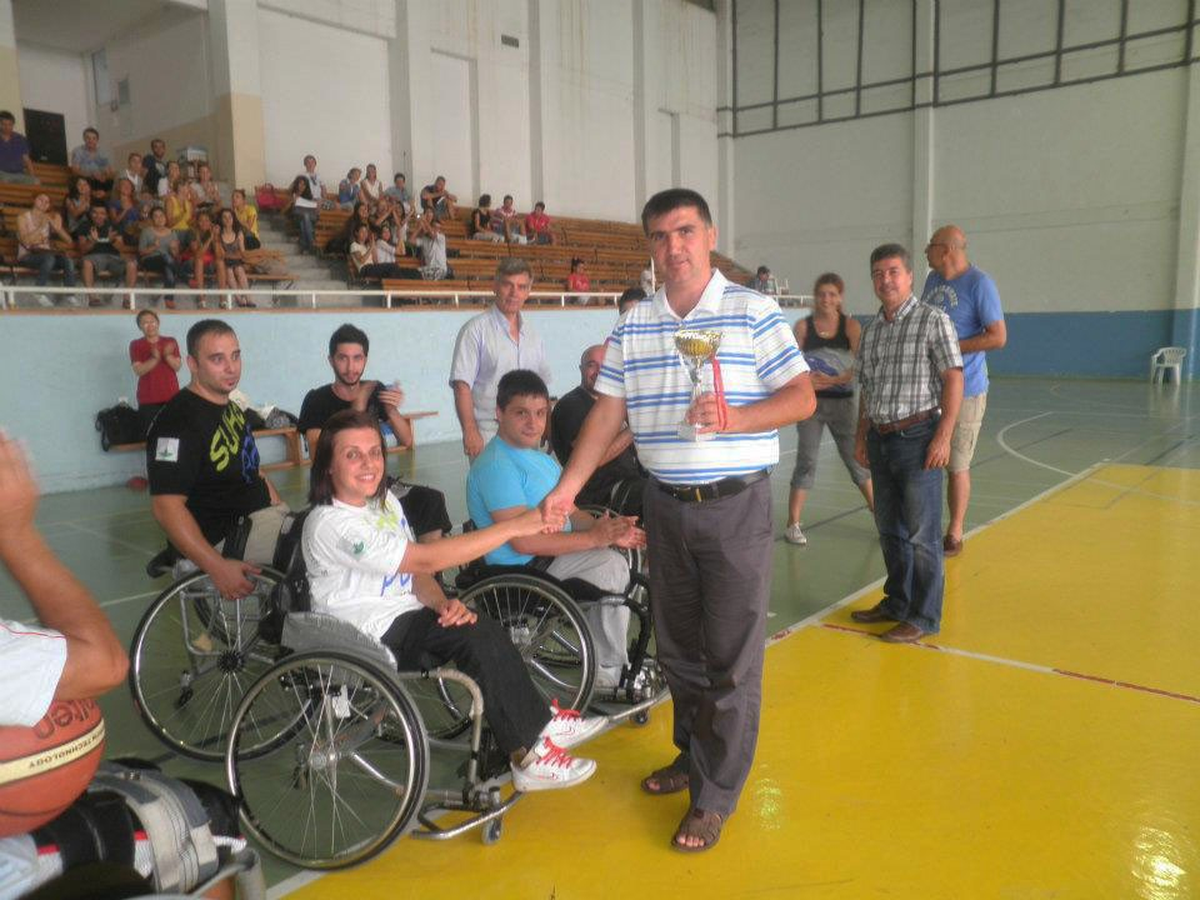 Engelli Basketbolculardan Gösteri Maçı
