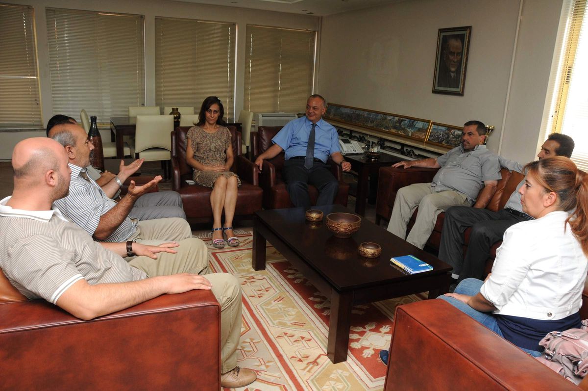 Halciler Başkan Ergün\'e Sıkıntılarını Anlattı