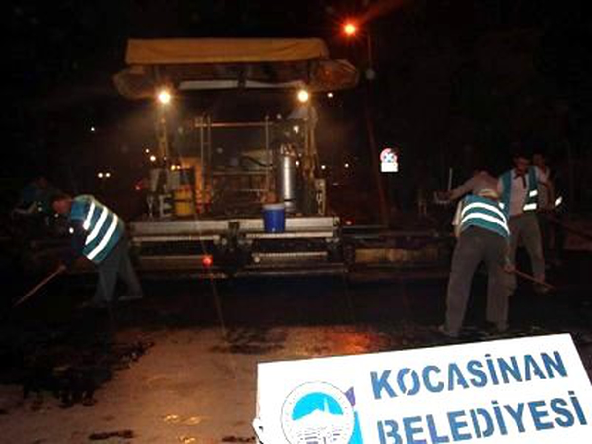 Kocasinan Gece Gündüz Demeden Çalışıyor