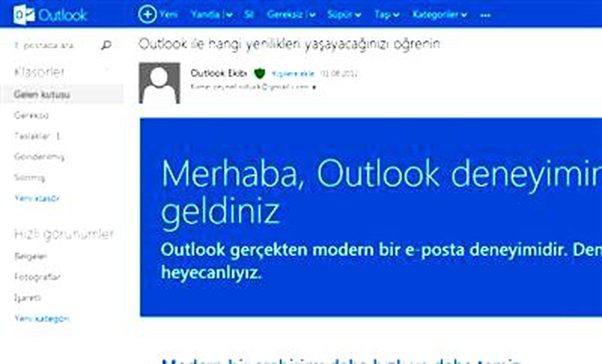 Outlook.com neden daha iyi?