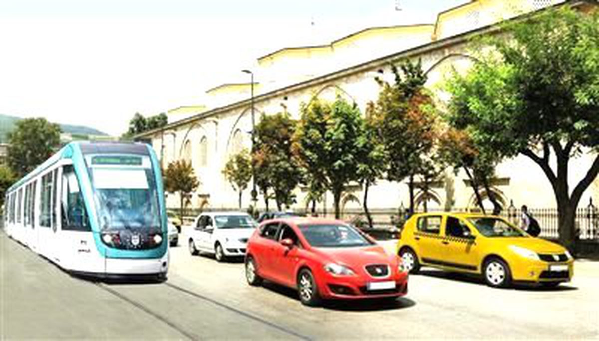 Raylar Geldi, Şehir İçi Tramvay Hattında İnşaat Başlıyor