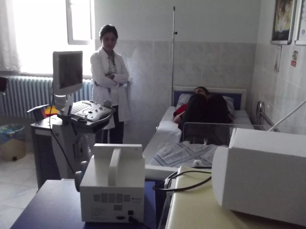 Sarıveliler Devlet Hastanesi Ultrason Cihazına Kavuştu