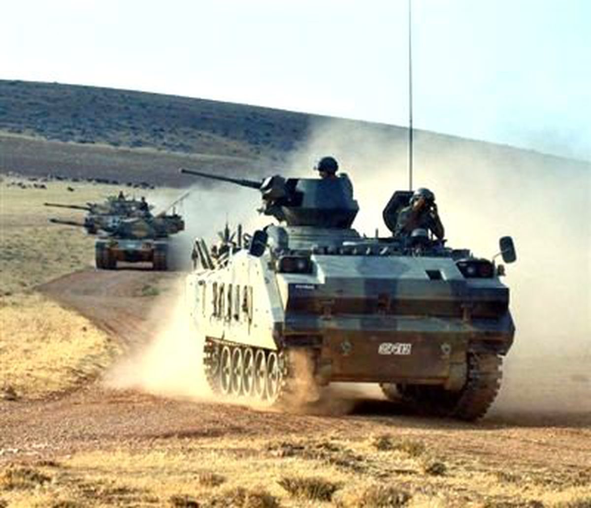 Suriye Sınırında Tank Tatbikatı