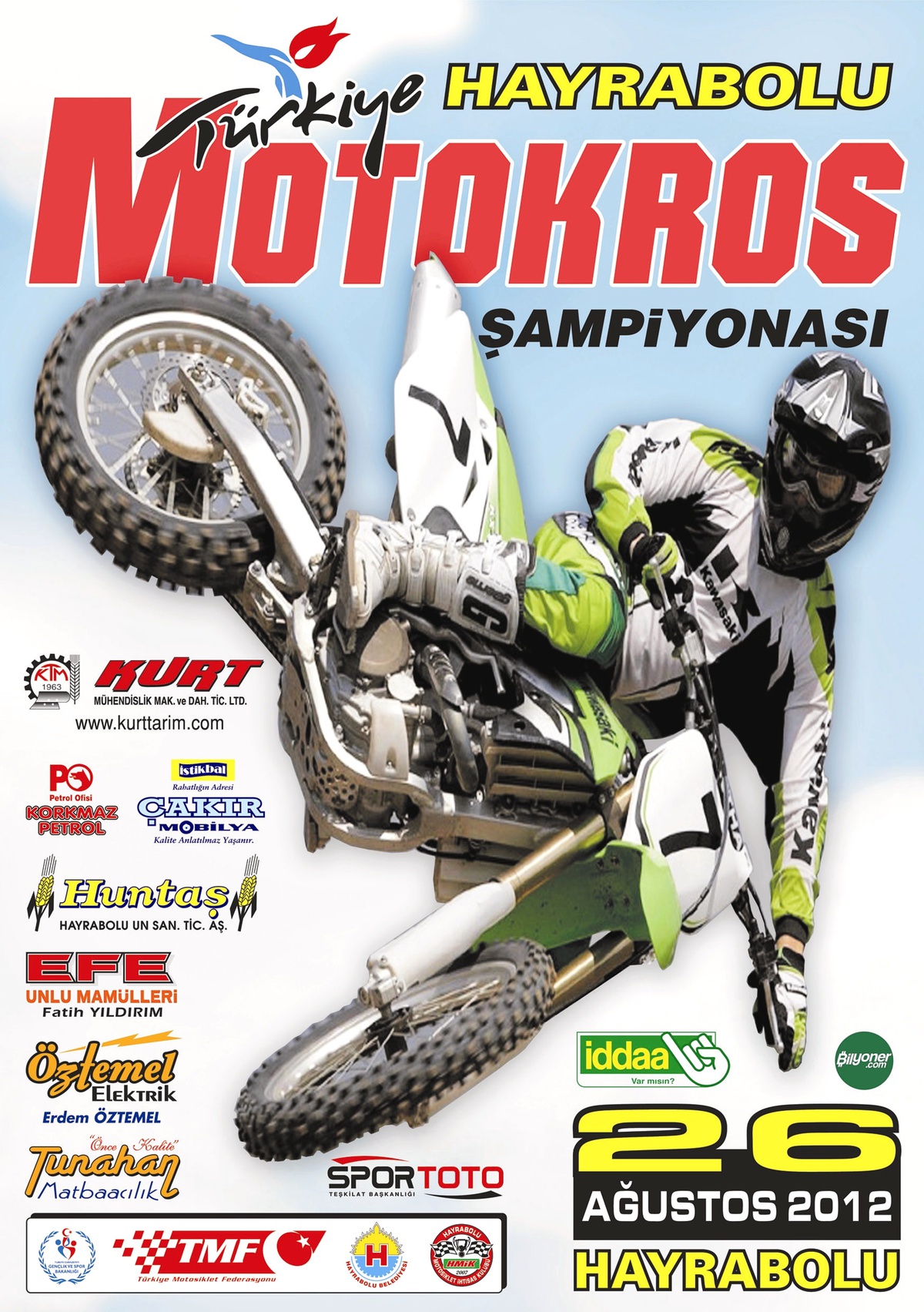 Türkiye Motokros Şampiyonası 3. Ayak Yarışı Hayrabolu\'da