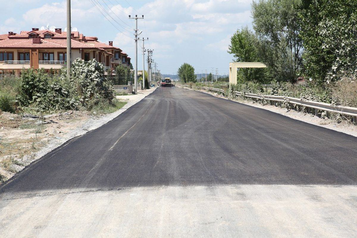 Yazlık\'ta Asfalt Sevinci