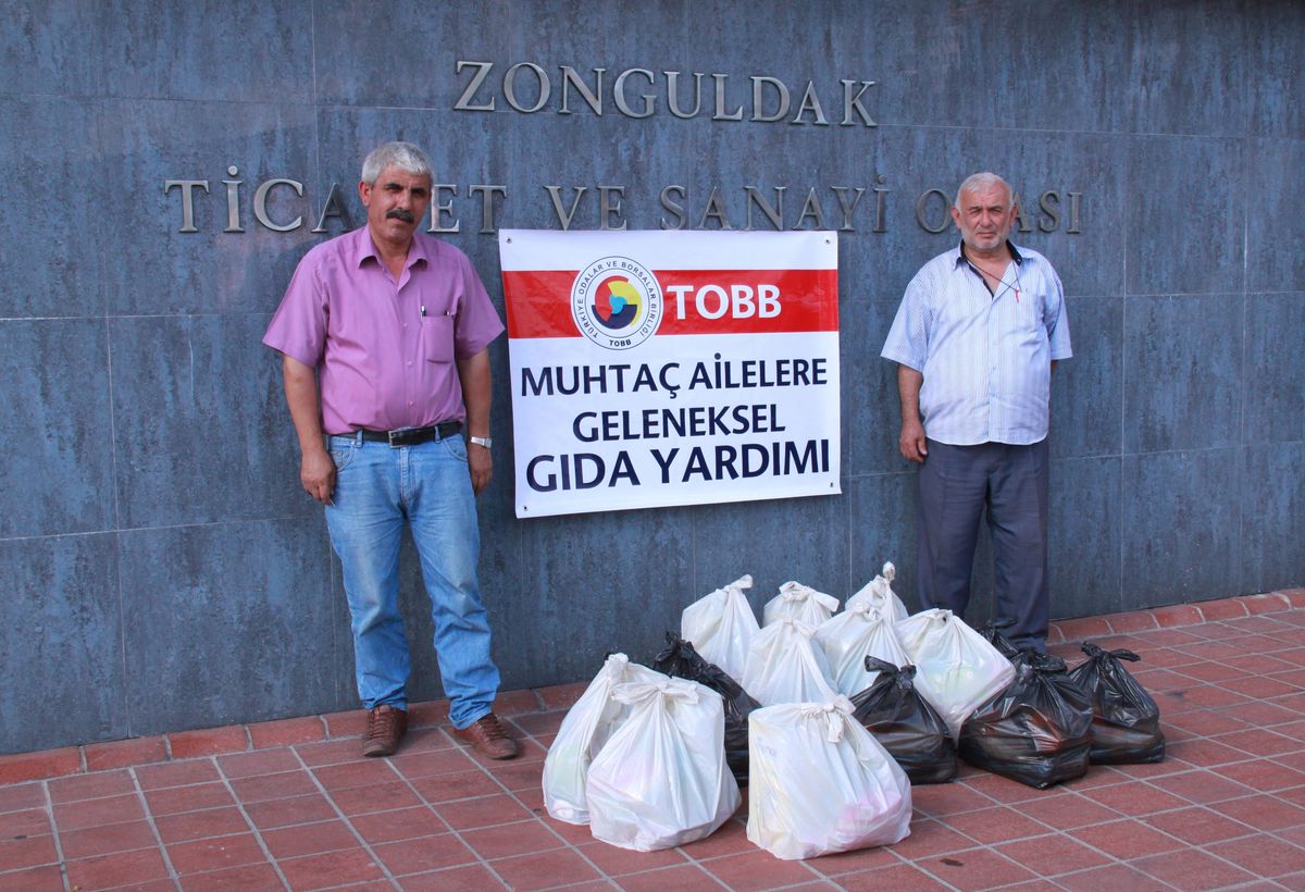Ztso\'dan 500 Aileye Gıda Yardımı