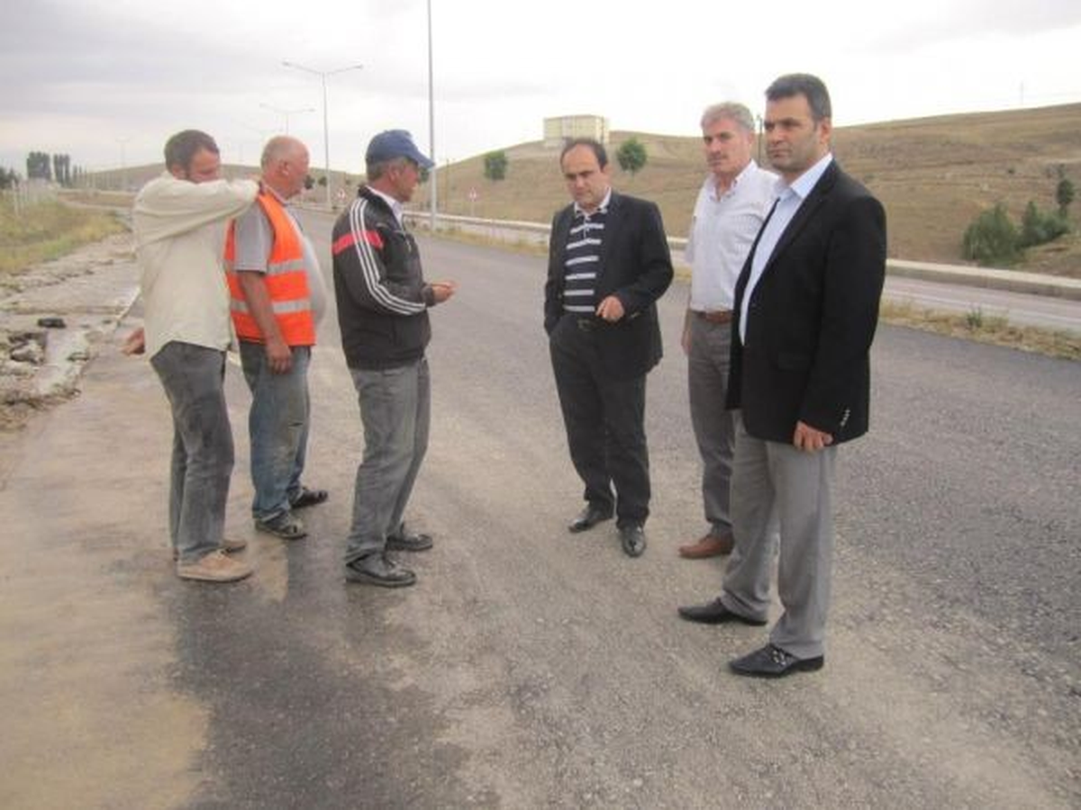 AK Parti Milletvekili Özbek, Erzurum - Trabzon Karayolu\'nda İncelemelerde Bulundu