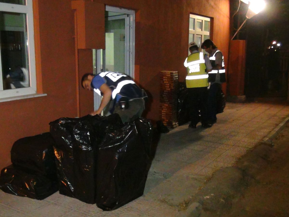 Aksaray\'da 5 Bin Paket Kaçak Sigara Ele Geçirildi