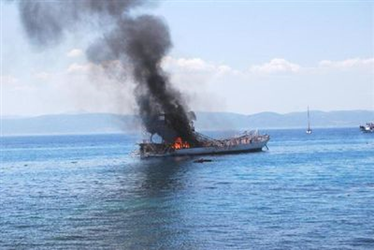 Ayvalık\'ta Mavi Tur Faciası