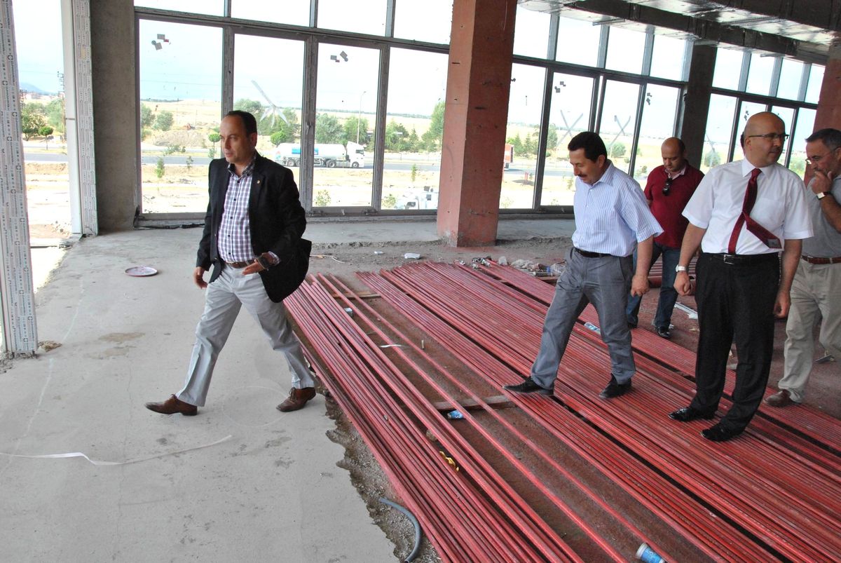 Başkan ile Vali, Atso\'nun Yeni Binasını İnceledi