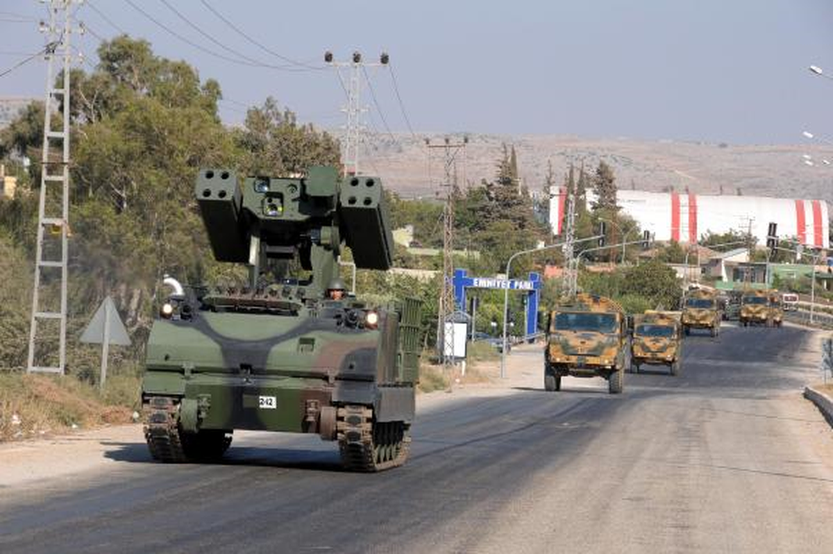 Hatay Sınırında Askeri Tatbikat
