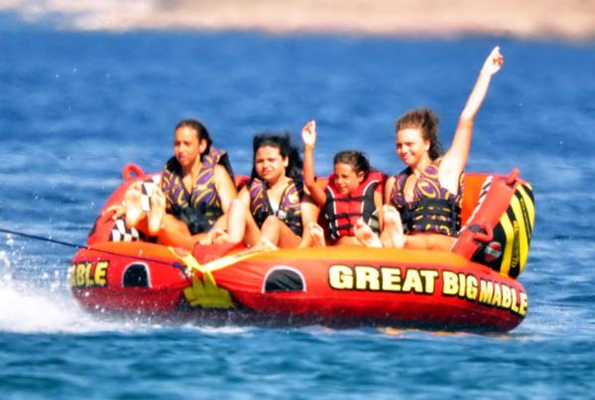 Sıcaklarda Turistin Keyfi Yerinde